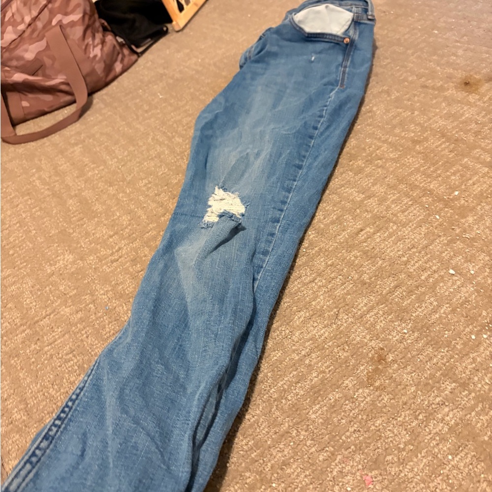 Old Navy Blue Boyfriend Jeans